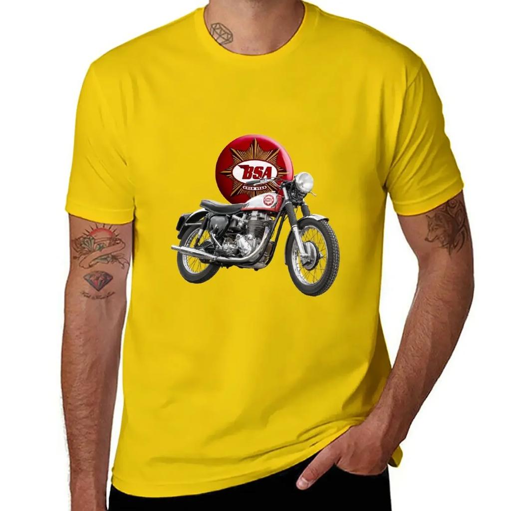 BSA Gold Star T-Shirt heavyweights quick-drying fitted t shirts for men