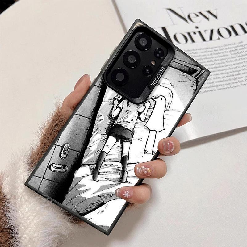 Oyasumi Punpun Anime Soft Phone Case for Samsung Galaxy S24 S25 FE S26 Edge S23 Ultra S22 Plus S21 + Shockproof Cover Back Shell