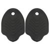 1 Pair Cycling Cleats Cover Rubber Bike Shoe Cleats Protective Cover for Mountain Bike Black