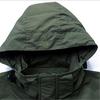 Winter Windbreaker Snow Warm Removable Sleeve Jacket Men Military Men's Down Parkas Coat