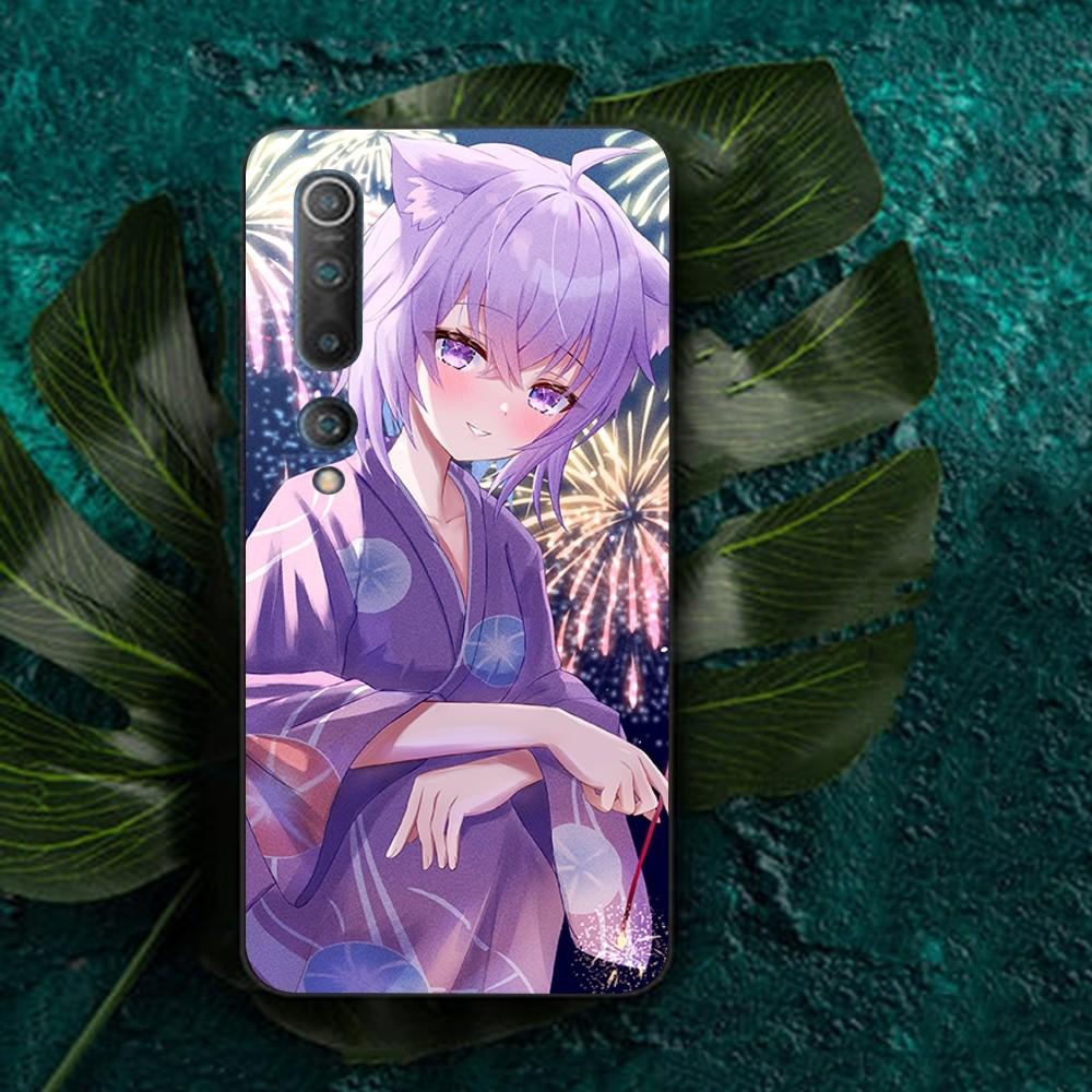 Чехол для телефона Kawaii Nekomata Okayu для Redmi Note 4 X 5 A 6 7 8 Pro T 9 Pro 9S 10 Pro 11 Pro 11S 11Epro PocoM3pro
