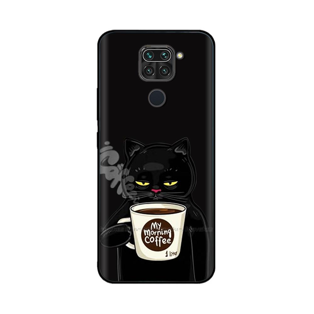 Милая задняя крышка с пандой для Redmi Note 9 Чехол для Xiaomi Redmi Note 9 Чехлы Note9 Мягкий жидкий силикон Полная защита Чехол для телефона