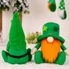 St. Patrick'S Day Decorative Supplies Festival Doll Green Doll Faceless Gnome Ornament Elf Toy Home Decoration