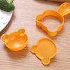 1 комплект DIY милый маленький медведь рисовый шарик форма Бенто суши нори рисовая форма Декор