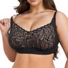 Thin Women's Push-up Seamless Breathable Breast-control Anti-sagging Non-wired Adjustable Bra