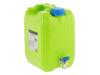 Water Container with Metal Short Valve with Thread, 10 L
