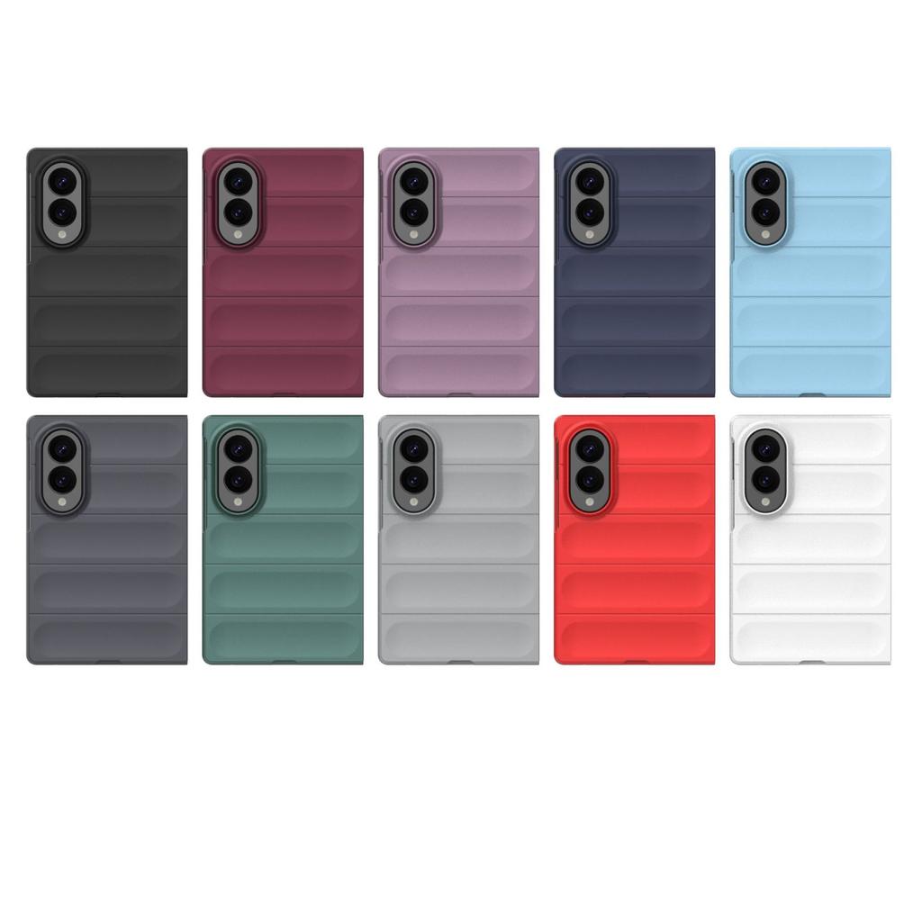 Магический Щит Чехол для Складного Телефона Samsung Z FOLD1 Чехол-Кожа для Samsung Z FOLD1
