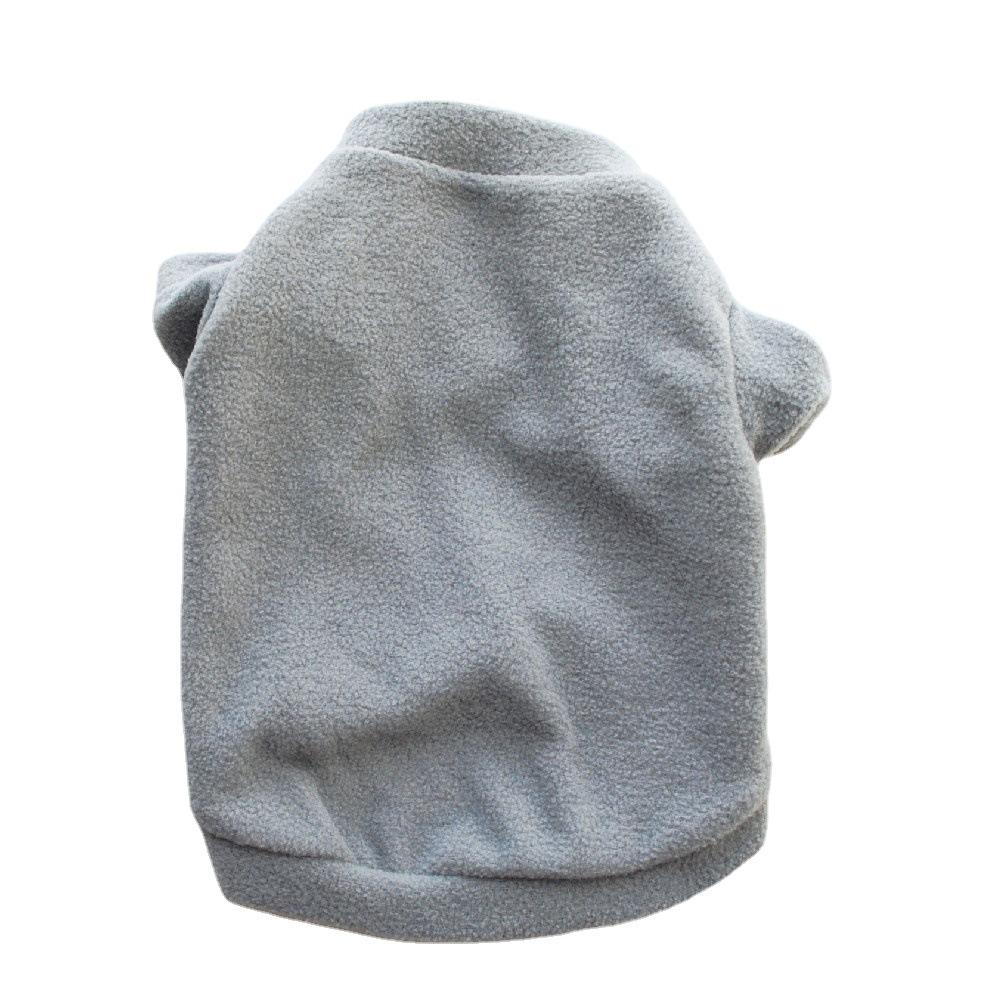 Флисовая теплая толстовка для домашних собак, мягкая и удобная одежда для щенков из тонкого флиса