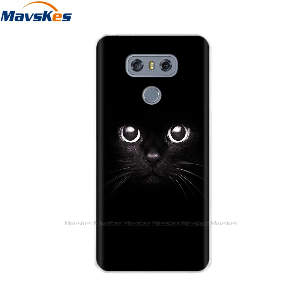 Мягкий чехол из ТПУ для Coque LG G5 G6 Чехол-крышка Силиконовый Расписной Чехол для Телефона Для LG G5 G6 Чехол-бампер Capa Fundas Coque