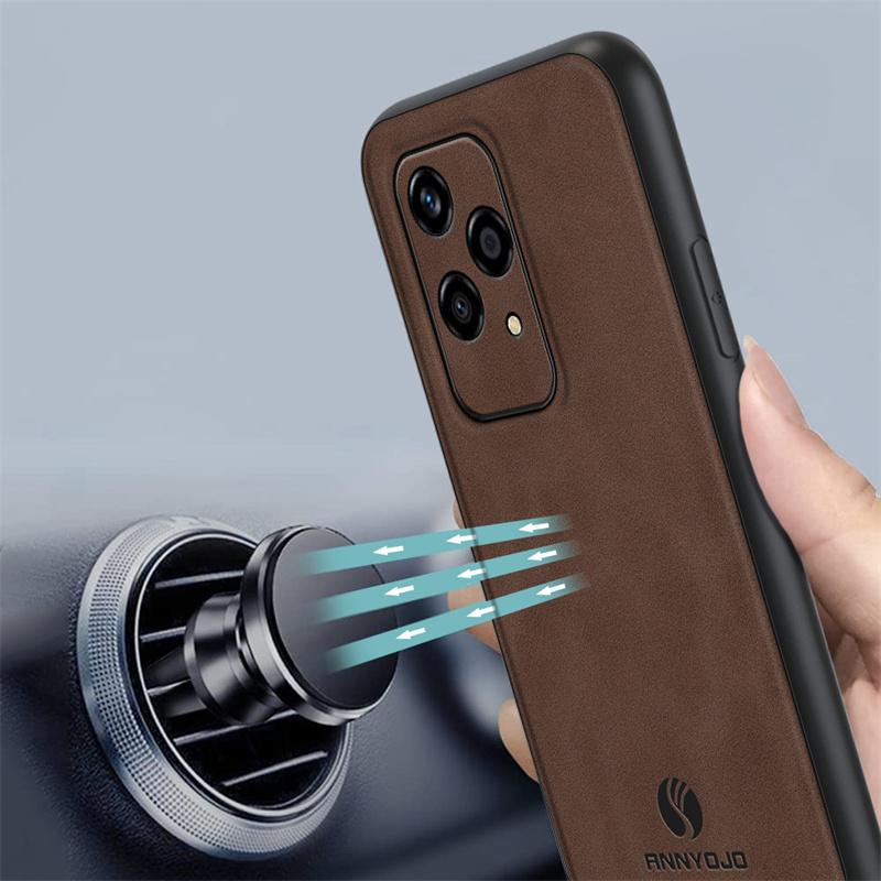 Магнитный матовый кожаный чехол для телефона Honor 200 Pro, мягкий силиконовый бампер, чехол для Honor 200 Lite, защитный чехол для объектива камеры для Honor 200 Pro Shell
