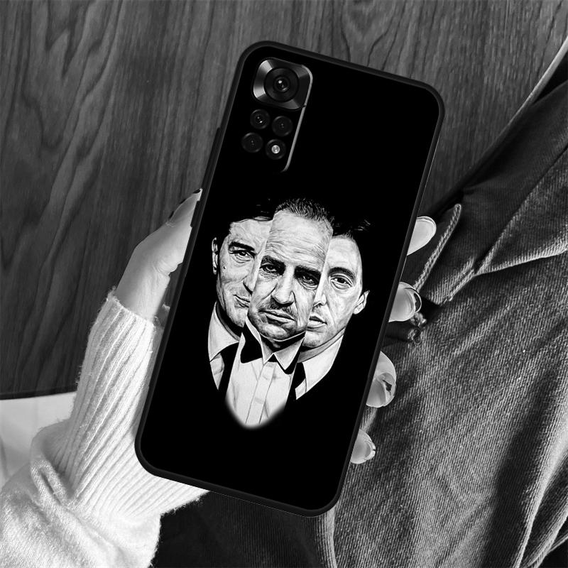 Чехол для Xiaomi Redmi Note 14 13 12 11 10 9 15 Pro Plus Redmi 15 15C 13 10C 12C 13C 14C с изображением из фильма «Крестный отец» Итальянская мафия