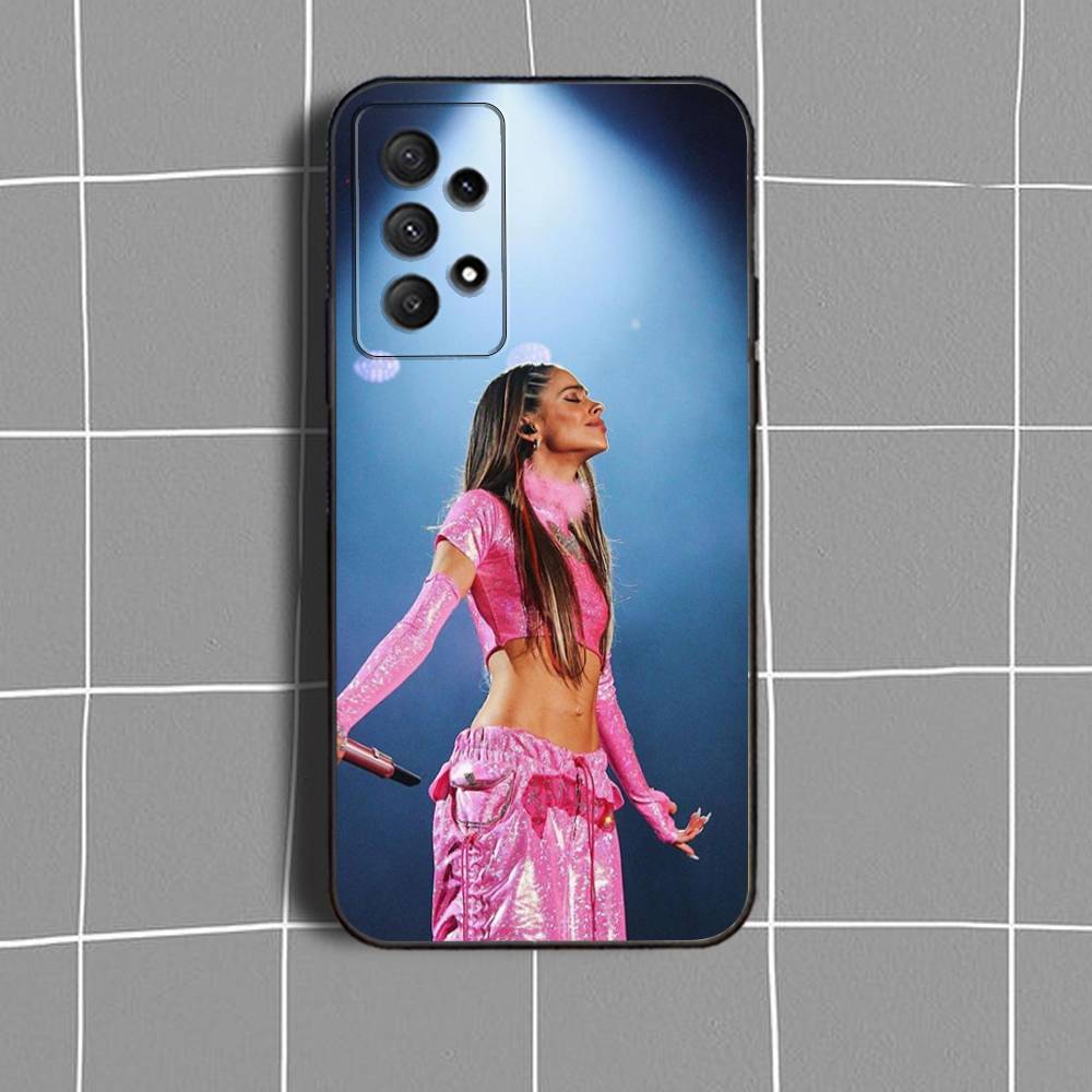 M-Martina S-Stoessel TINI Phone Case For Samsung Galaxy A73,31,32,72,41,53,52,71,22,5G,Note,J7,8,9 Soft Black Cover