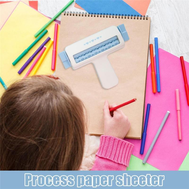 Текстурный ролик Инструмент для гофрирования бумаги Эмбоссирование бумажного рулона Для изготовления волнообразного гофрировщика бумаги Любовный стиль