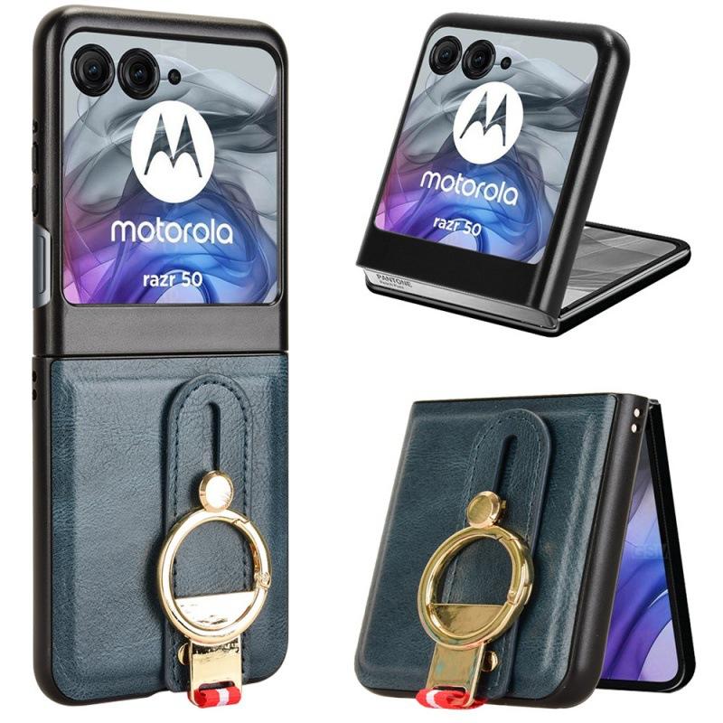 Подходит для чехла на телефон Motorola Razr 70/60/Razr 50 Ultra с ремешком на запястье, шнурком, защитной крышкой и подставкой
