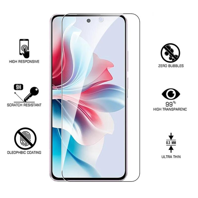 2 шт. закаленное стекло для Oppo Reno11 F 5G защитное стекло на Oppo Reno11 Reno 11 F Reno11F защитные пленки для экрана