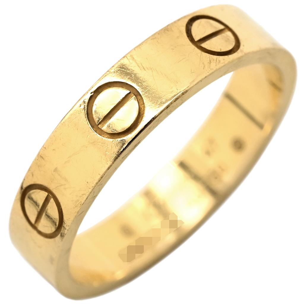 Cartier B4085000 love Love RingRing ring 18K Yellow Gold #7(JP Size) Array