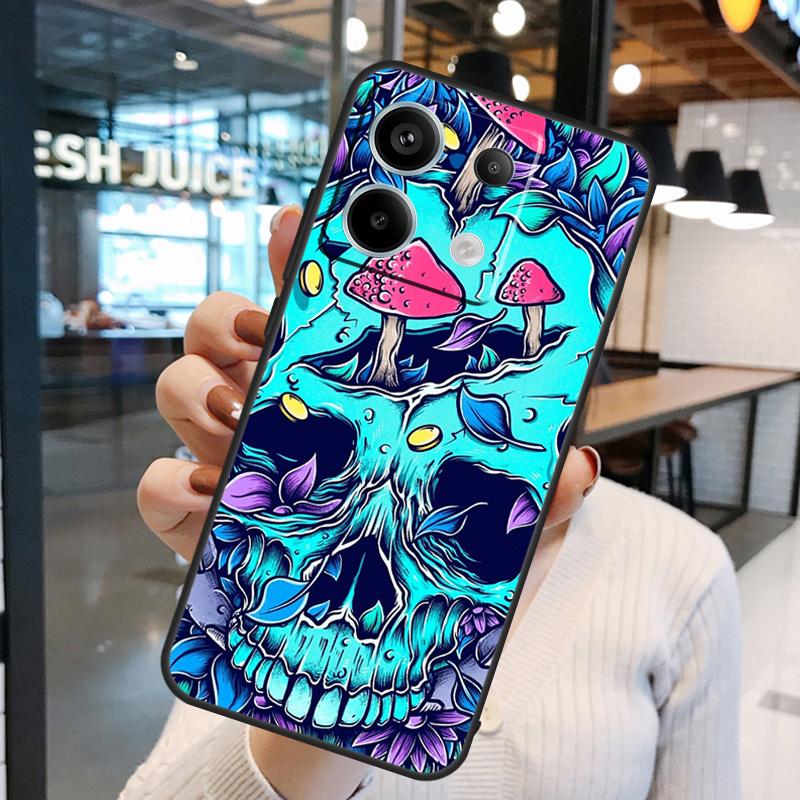 Чехол 'Дикий Лесной Гриб' Для Xiaomi Redmi Note 11 9 10 12 13 14 15 Pro Plus Redmi 15 15C 10C 12C 13C 14C Обложка