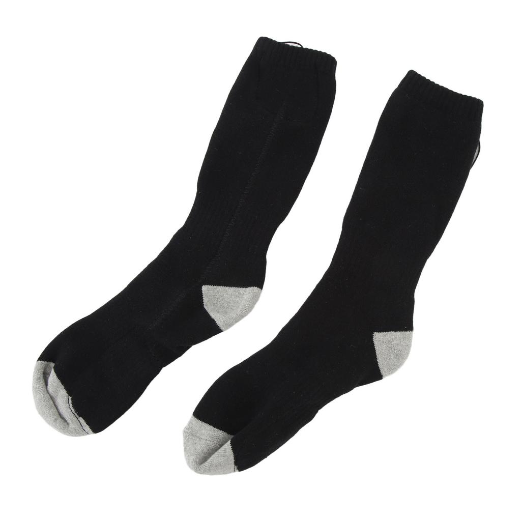Electric Hting Socks Winter Thicken Cotton Cold Warm USB Plug in Electric Socks for Men Women