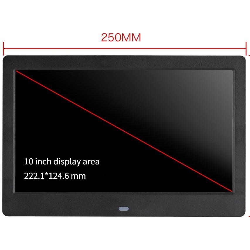 10,1-дюймовая светодиодная цифровая фоторамка высокой четкости, сверхтонкий ЖК-электронный фотоальбом, многофункциональная электронная фоторамка
