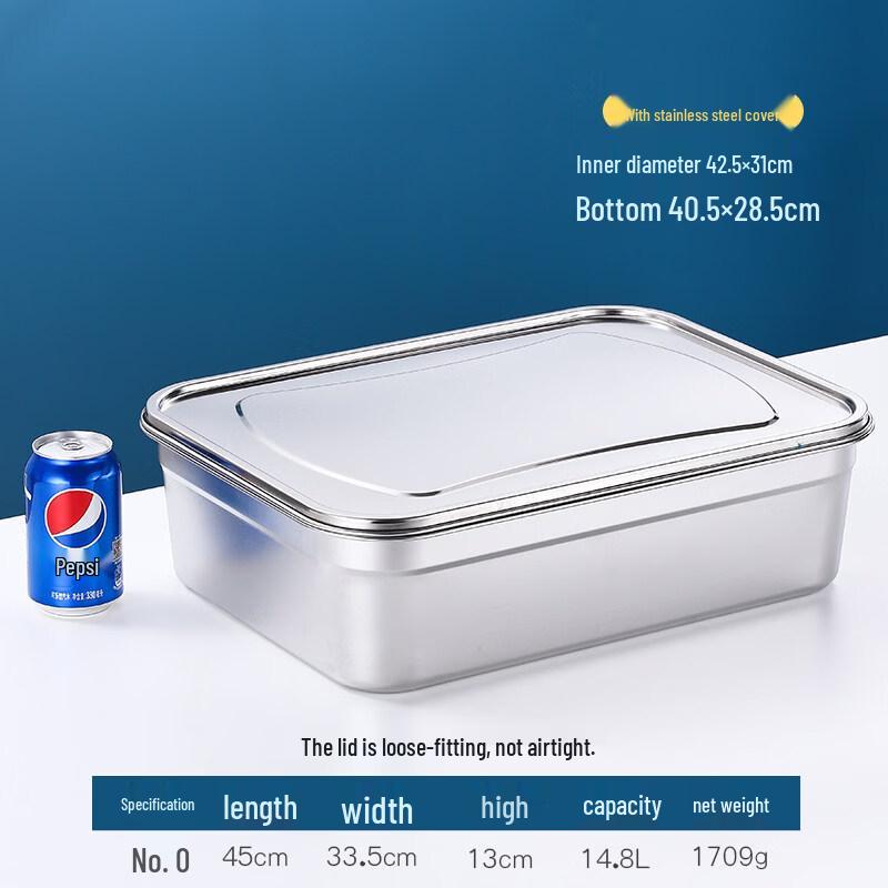 Контейнер для хранения продуктов из нержавеющей стали