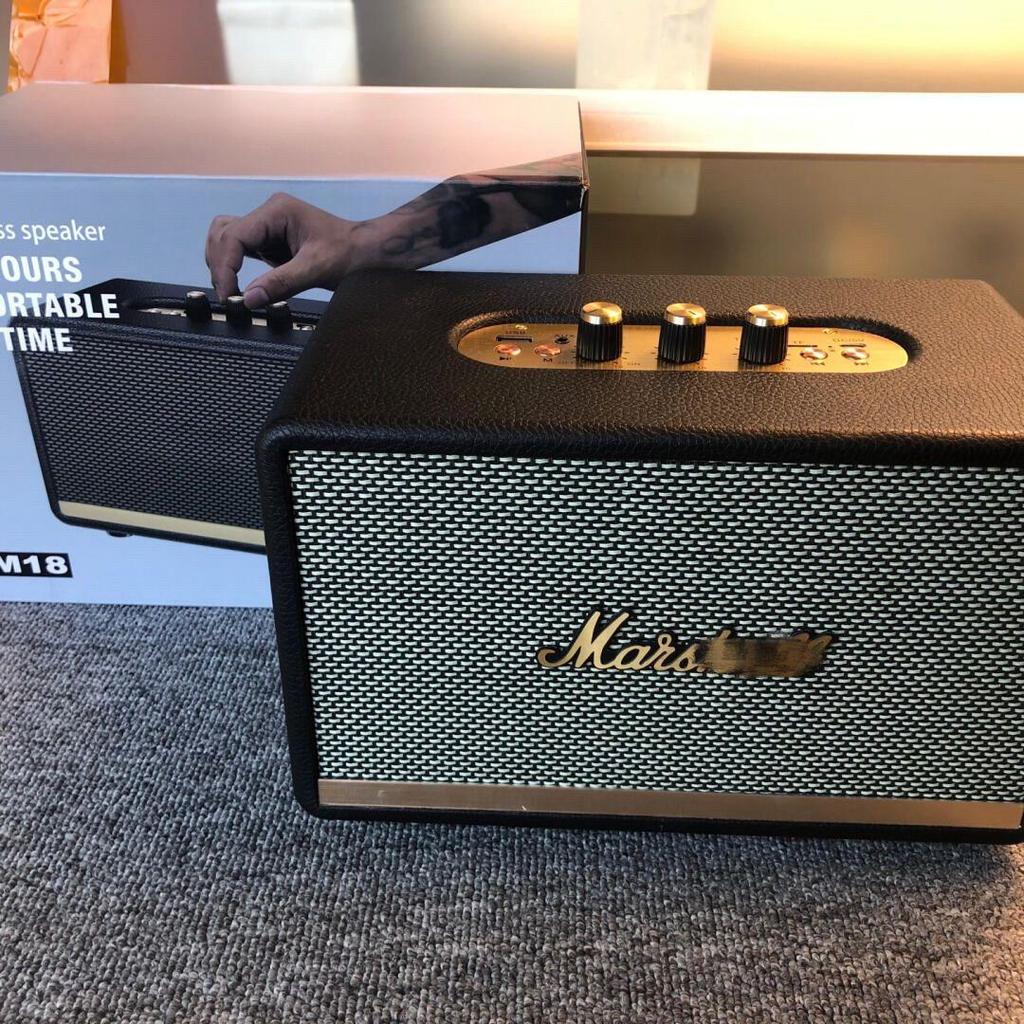 Huaqiangbei Acton2 Высокогромкий ретро-динамик Bluetooth для настольного компьютера M18