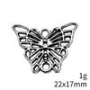 Wedding Anniversary Charm Necklace Small Butterfly Charms Pendant Cheap Things Craft Pendants
