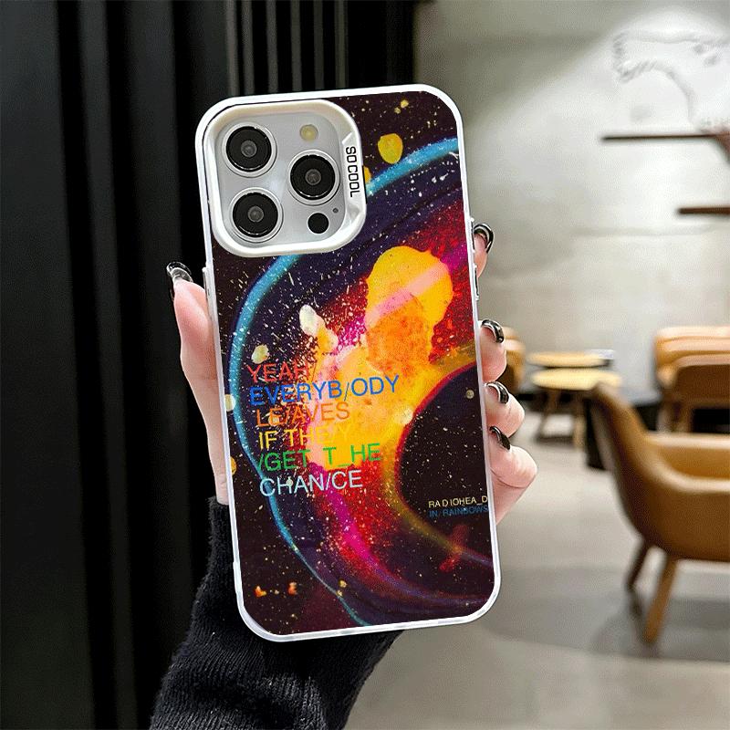R-Radiohead Bnad Мягкий чехол для телефона для iPhone 15 16 17 Pro Max 17Air 16E 14 Plus 13 12 Mini Ударопрочный чехол Задняя крышка
