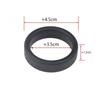 2Pcs Thick Flat Rubber Ring Silicone Tightle Stretchable Wheel Ring Flexible Elastic Silicone Luggle Wheel Hoops Diameter 35mm