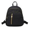 Backpack Waterproof Casual Style Nylon Material Zipper Closure Soft Comfortable Travel Backpack for