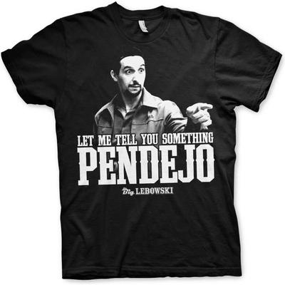 The Big Lebowski Let Me Tell You Something Pendejo T Shirt Black Vintage Washed Stylish Graphic Designer Clothes Breathable