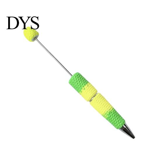 DIY Crafting Pens Beadable Pen, Colorful Fancy Beaded Ballpoint Decorative Gift for Students, Party Favors, Creative Office Supplies Giftable