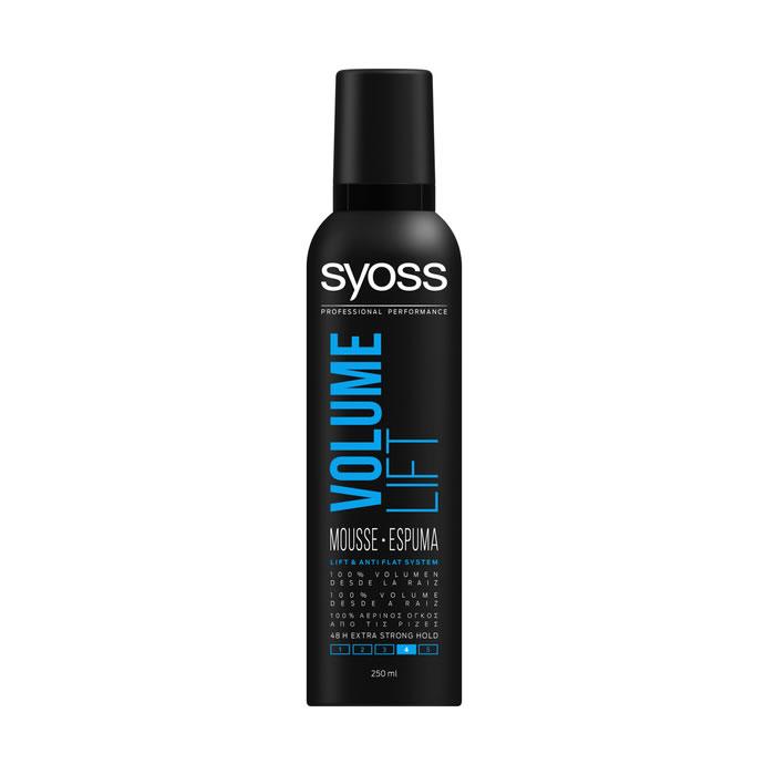 Пена для придания объема волос Syoss Anti Flat System 250 мл