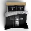 "Lion Cross Art Three-Piece Decor" Soft Skin-Friendly Bedding Set Includes 1 Duvet Cover And 2 Pillowcase, Gift
