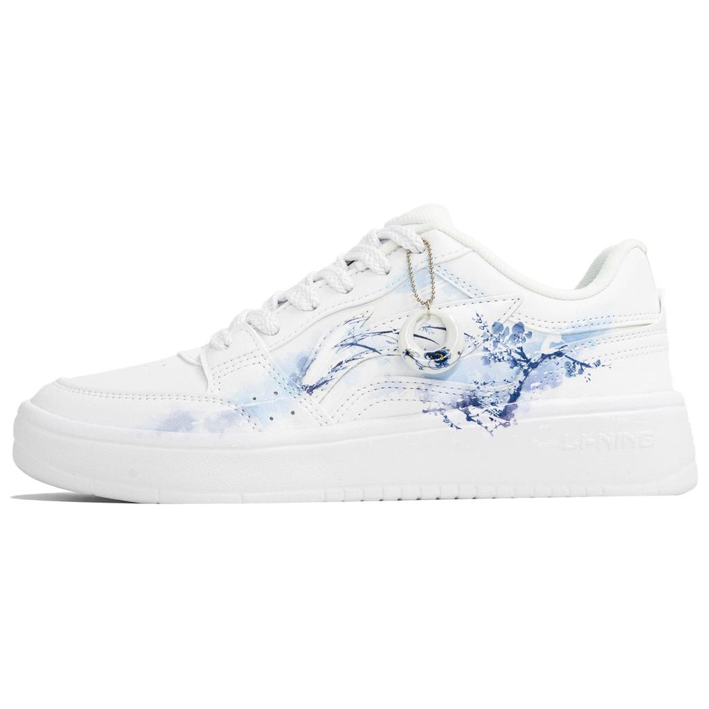 Li Ning Sycee Kaleidoscope, Flying Snow, Сумка для покупок Устойчивая к истиранию Скользкая Низкие кеды для скейтборда Мужские AGCT339-6(Team113-S-BOX)