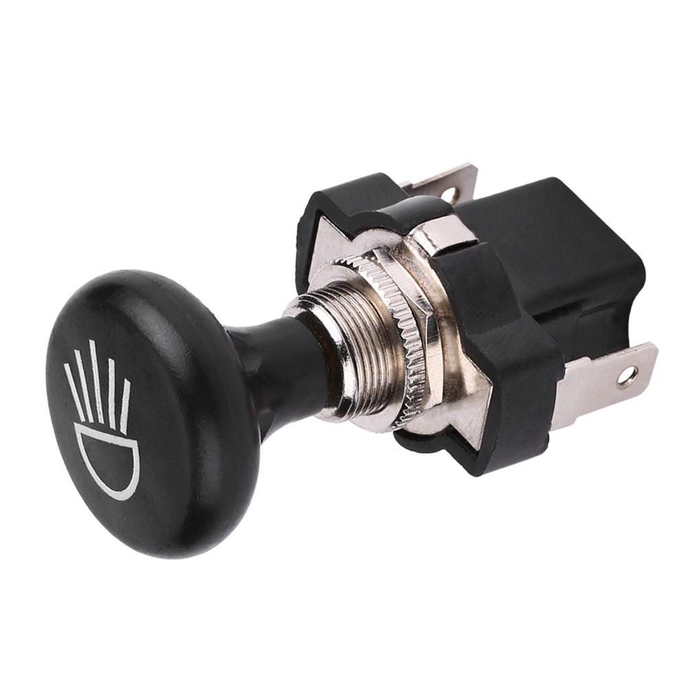 Button Style Headlight Switch 12V Car Headlight Switch For EZGO Club Car Yamaha