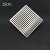 Drain Cover Bathroom Accessories Floor Drain Pad Square Drain Cover Sink Strainer Hair Filter