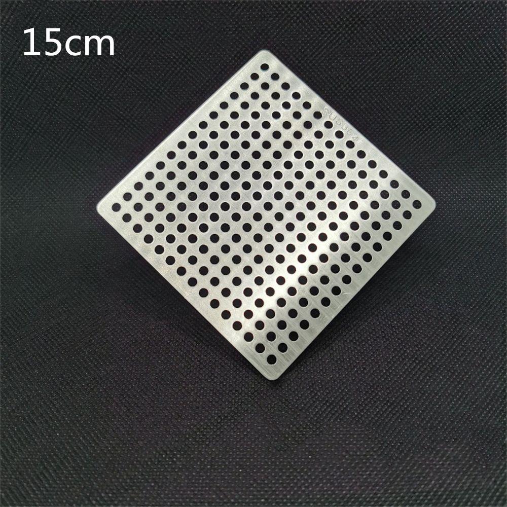 Drain Cover Bathroom Accessories Floor Drain Pad Square Drain Cover Sink Strainer Hair Filter