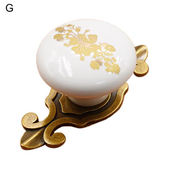 Ручка ящика, утолщение, удобная сенсорная круглая керамическая ручка для шкафа, дверная ручка, мебель