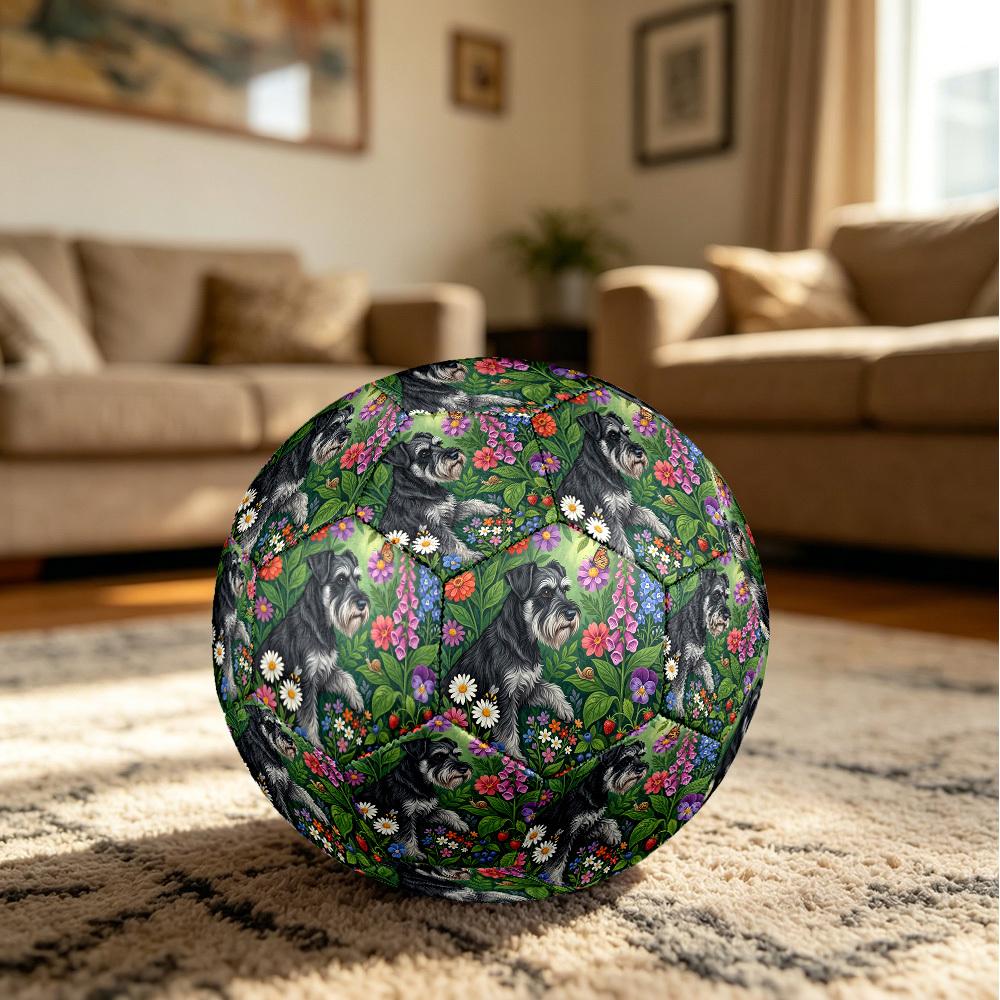 1pc Dog Garden Durable Size 5 Soccer Ball Professional Match Training Football Indoor &Outdoor Sports Ball p60130