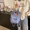Mini Canvas Bag Backpack Casual Hand Bag Small Satchel