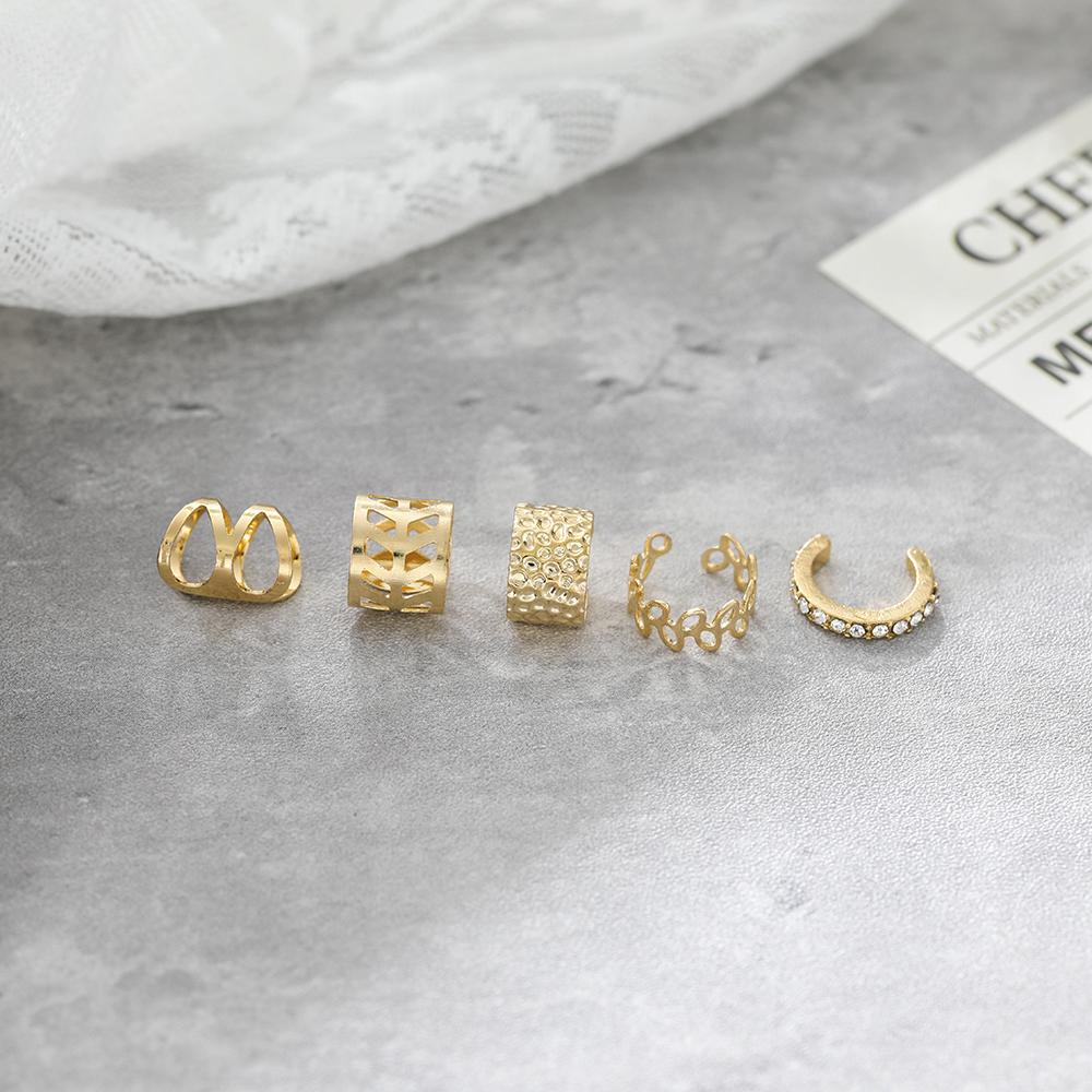 Мода Циркон Серьги Клипса Женский Серьги Набор Мода Панк Стиль