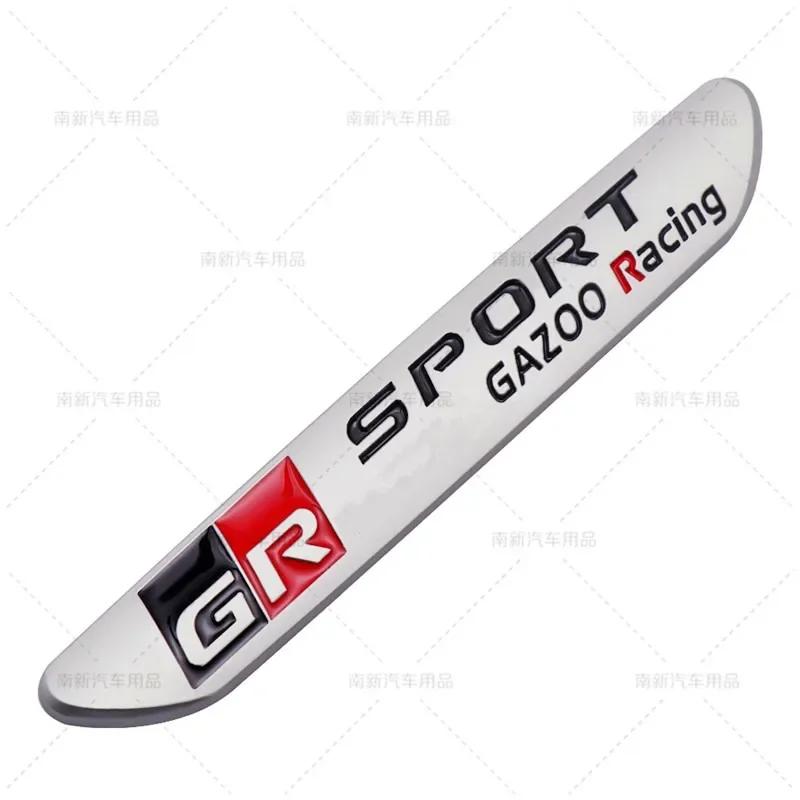 RE331 шт. 3D Металлическая эмблема крыла GR Sport Gazoo Racing Наклейка на крышку багажника для Toyota GRsport C-HR RAV4 Corolla Camry