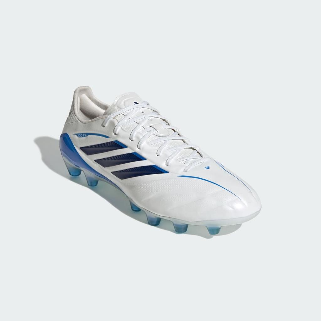 adidas Copa Pure IV Elite Hard Ground Football Boots KI0595 Unisex Performance Sports Shoes Zero Metalic / Dark Blue / Lucid Ray Blue