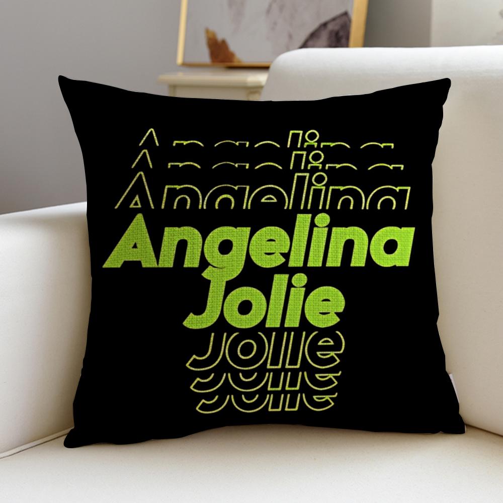 Dazzling AAngelina JolieS Cushion Cover Pcs Linen Throw Pillow Covers x x Modern Home Decor