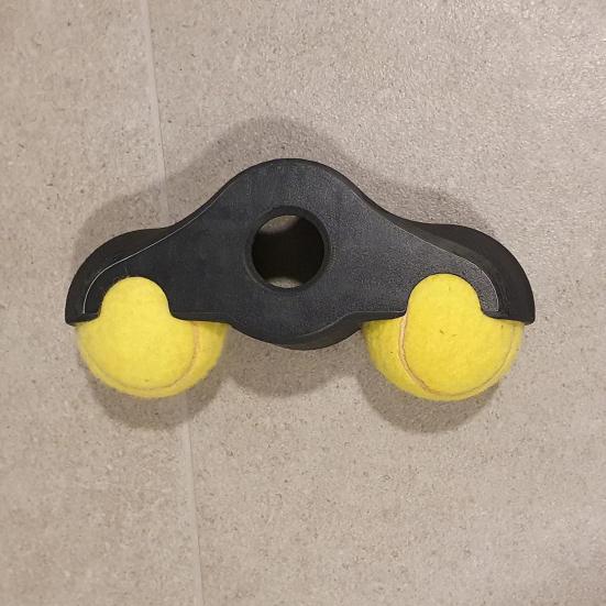 2/4 шт. накладки на ноги для велоспорта в помещении с 4/8 теннисными мячами для фитнес-велосипеда, амортизирующие, противоскользящие, для защиты пола, для домашнего спортзала, для тренировок, для велотренажера