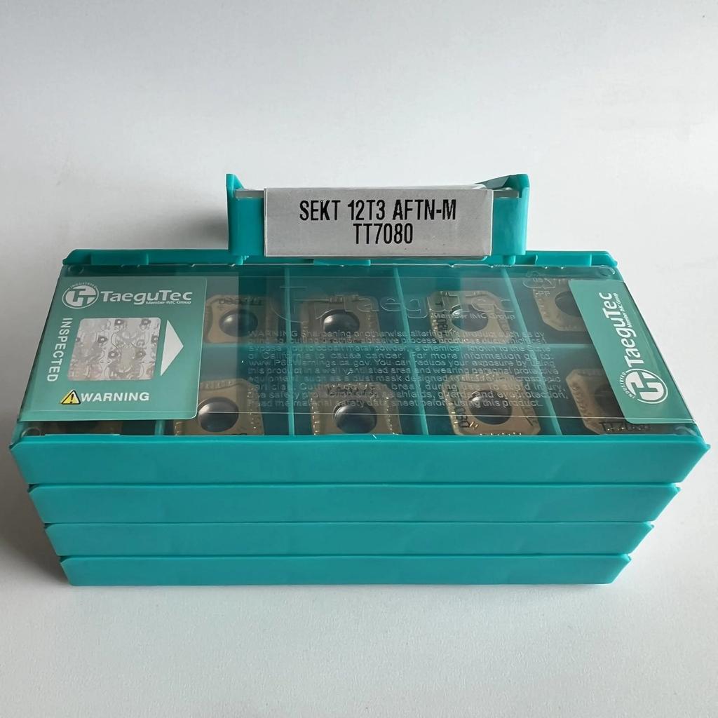 TaeguTec / SEKT12T3AFTN-M TT7080 /Original Blade Carbide CNC Blade 10 PCS