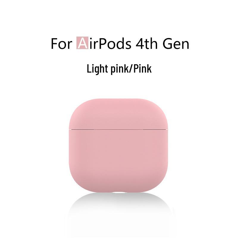 Совместимый силиконовый защитный чехол для Apple AirPods 4-го поколения и AirPods Pro 3