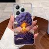 Чехол для Infinix Hot 40 Pro X6837 Эстетичный Милый Кот Чехол Мягкий ТПУ Бампер Infinix Hot40Pro 40i Прозрачная Силиконовая Задняя Крышка