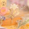 Yu Xian Floral Series: Hot Stamping Pet Stickers for Journals - 30 Sheets, 4 Styles