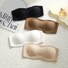 Underwear Women's Anti-slip Gathering Bra Seamless Beauty Back Wrap Chest Support Comfortable Bra Strapless Push Up Bra